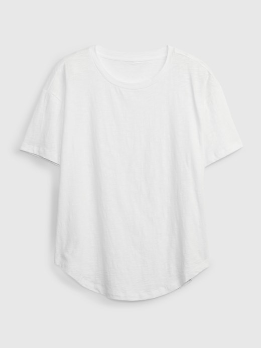 Image number 6 showing, Organic Cotton Slub Boyfriend T-Shirt