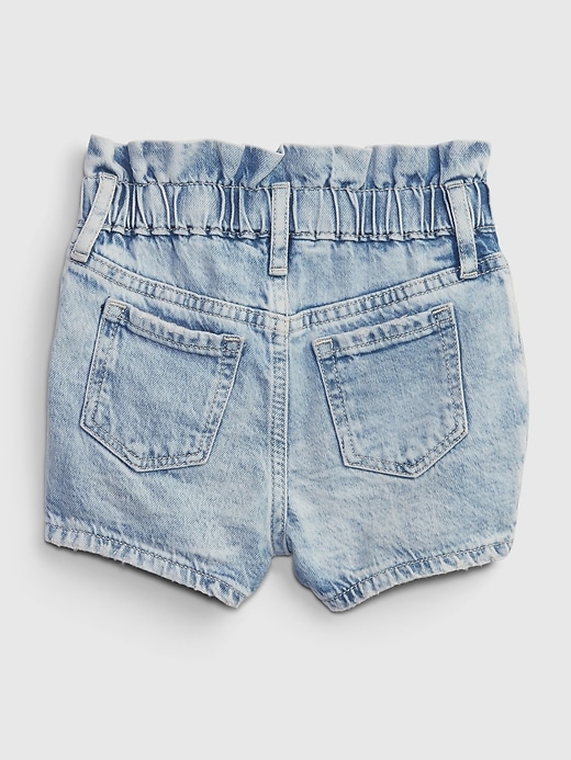 Image number 2 showing, Toddler Just Like Mom Denim Shorts with Washwell