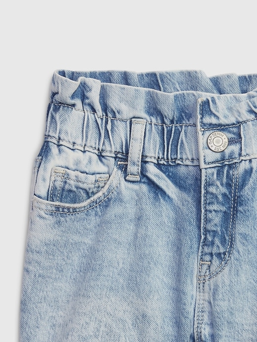 Image number 3 showing, Toddler Just Like Mom Denim Shorts with Washwell