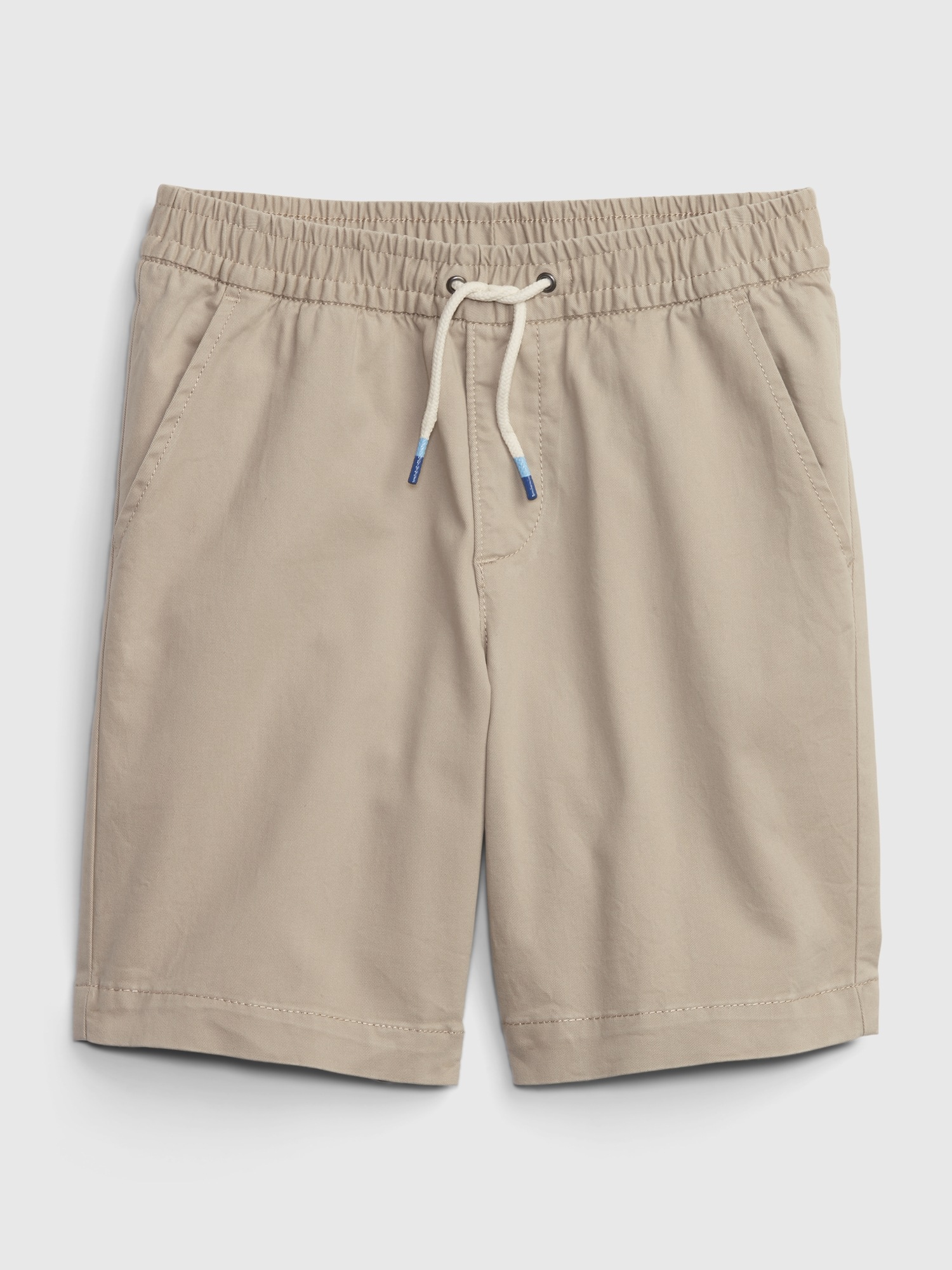 Gap Kids Easy Pull-On Shorts beige. 1