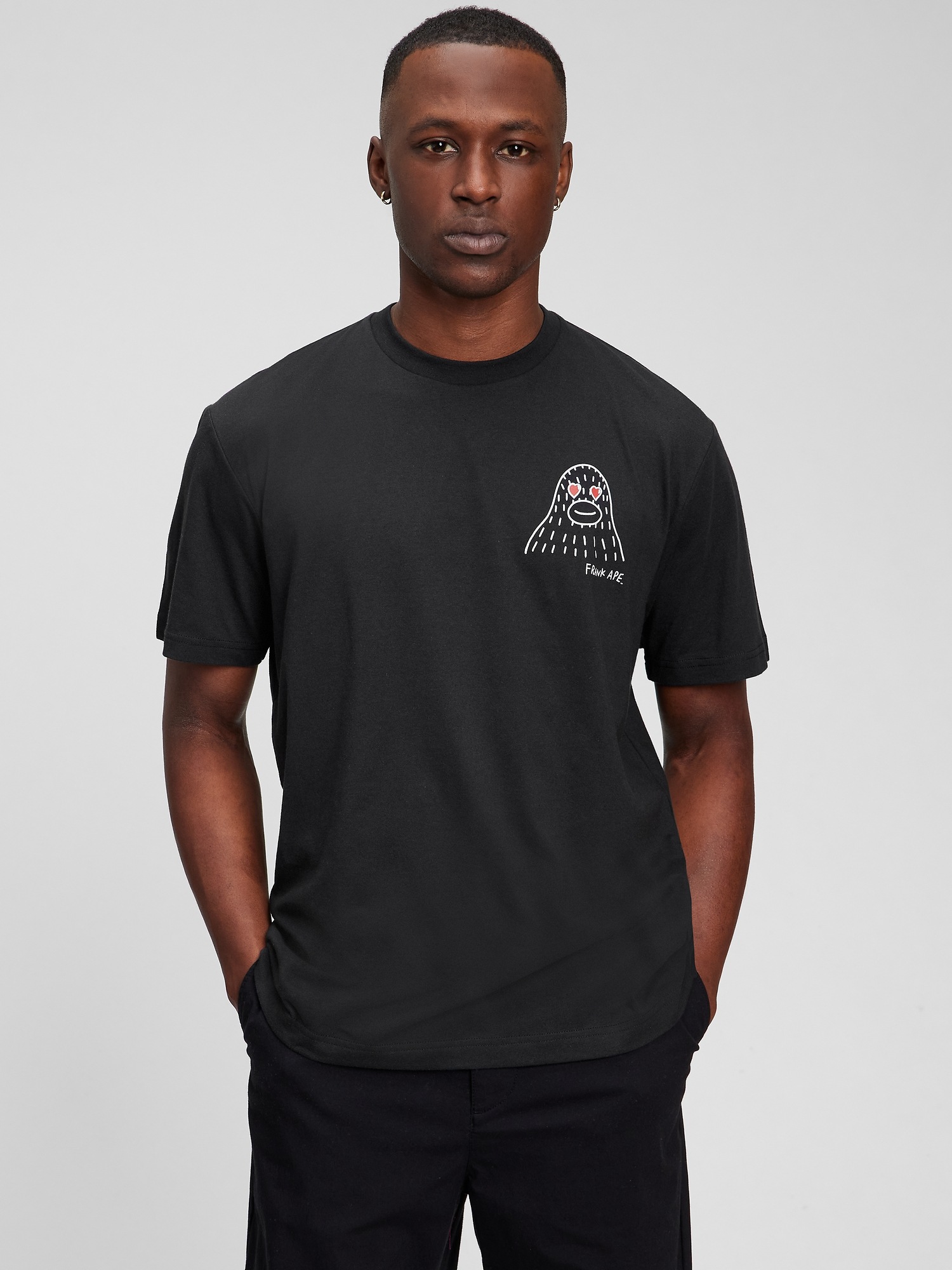 Gap black on sale t shirt