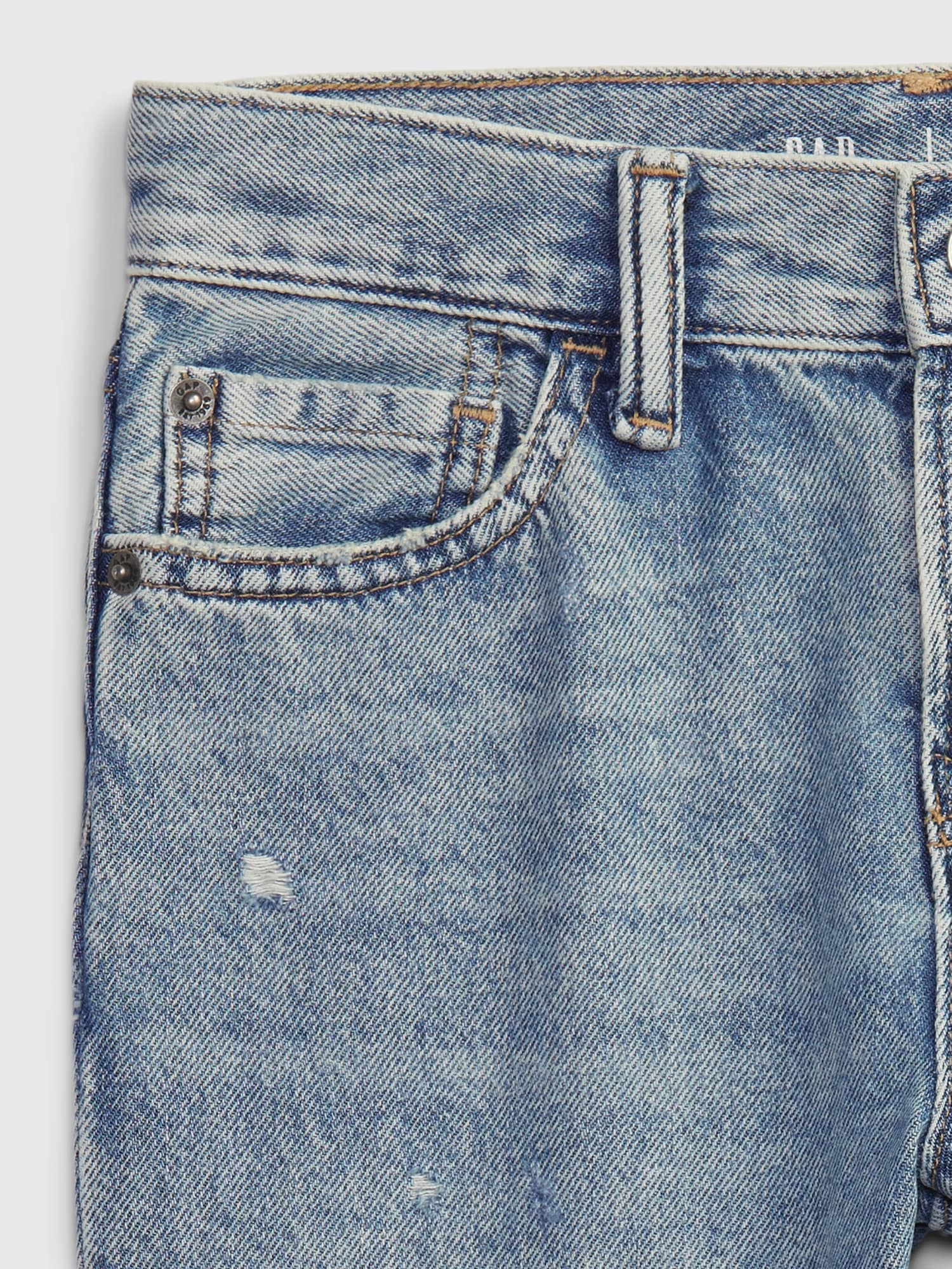 Boys' Original Straight Jeans by Gap Blue Petite Size 5