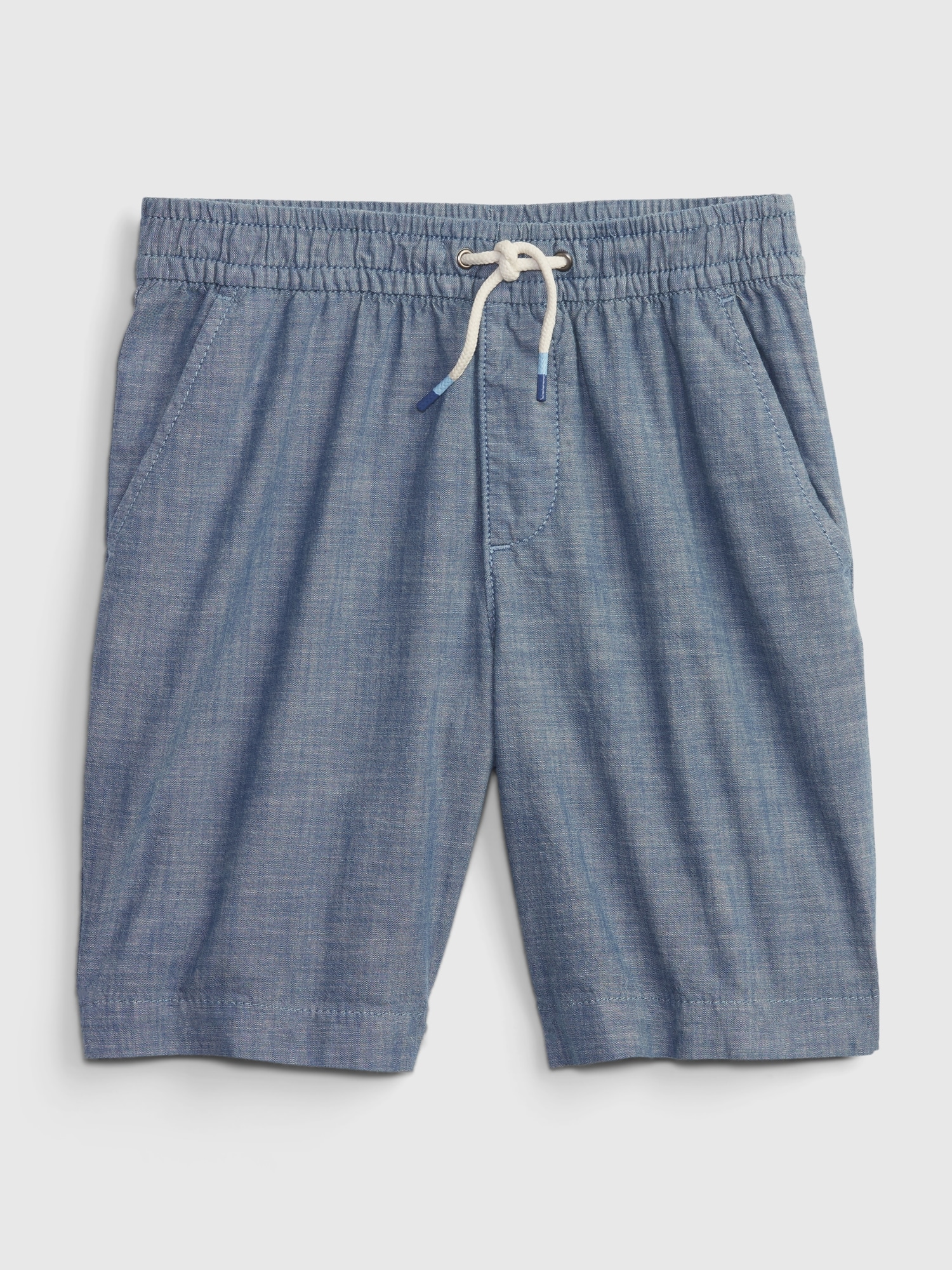 Gap Kids Easy Pull-On Shorts blue. 1