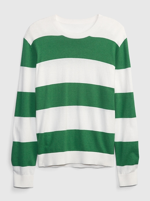 Image number 4 showing, Mainstay Striped Crewneck Sweater