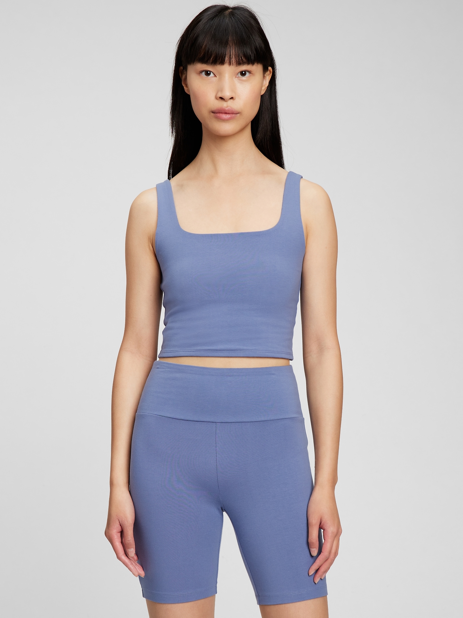 gap cropped tank top