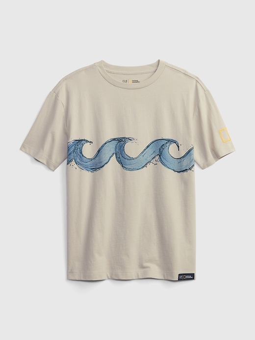 Image number 1 showing, GapKids &#124; National Geographic 100% Organic Cotton Graphic T-Shirt