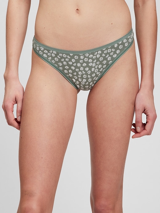 Image number 2 showing, Stretch Cotton Thong