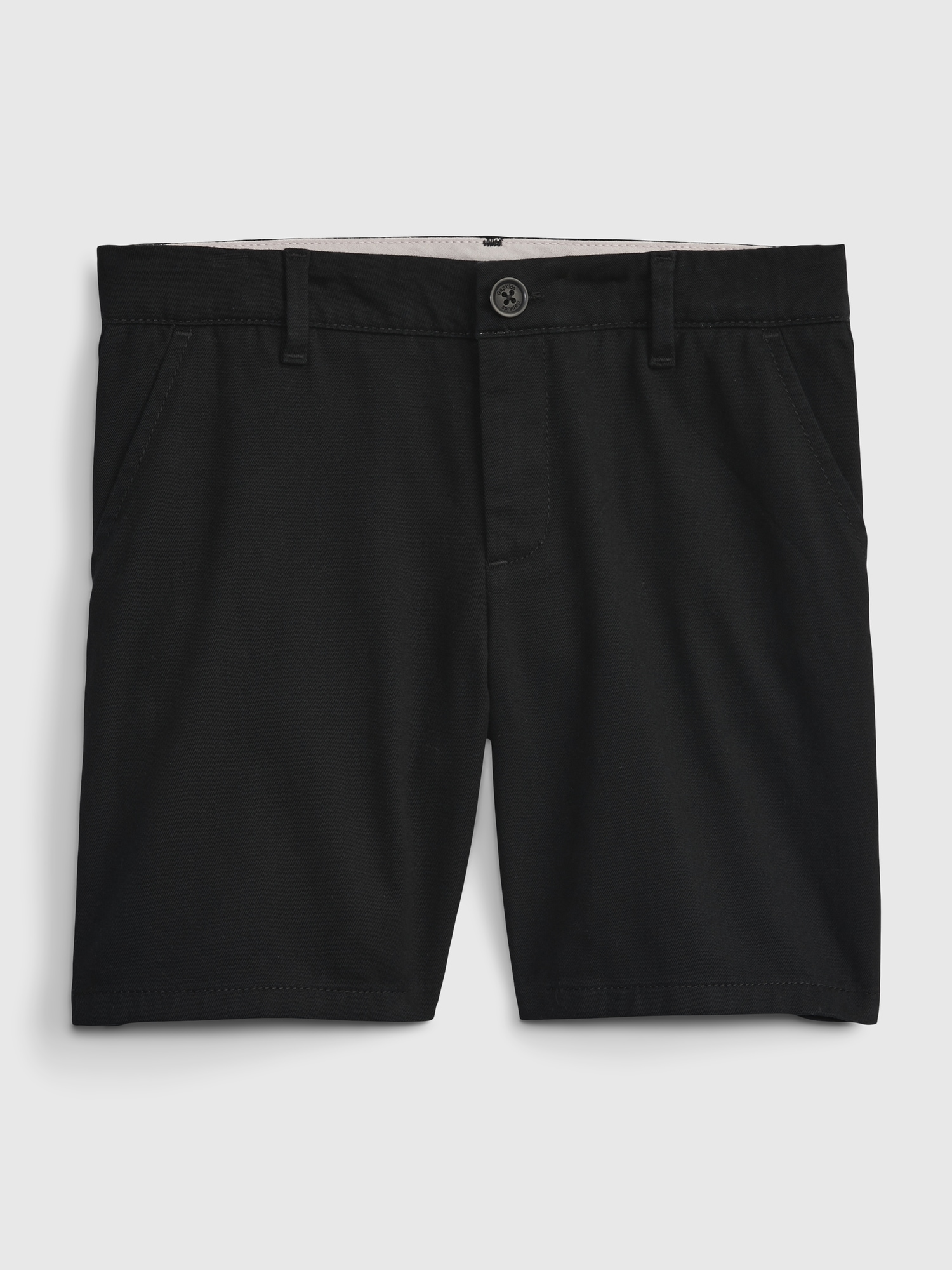 Gap Kids Uniform Midi Shorts black. 1