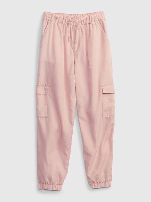 KG0069-PINK-Girls Casual Joggers