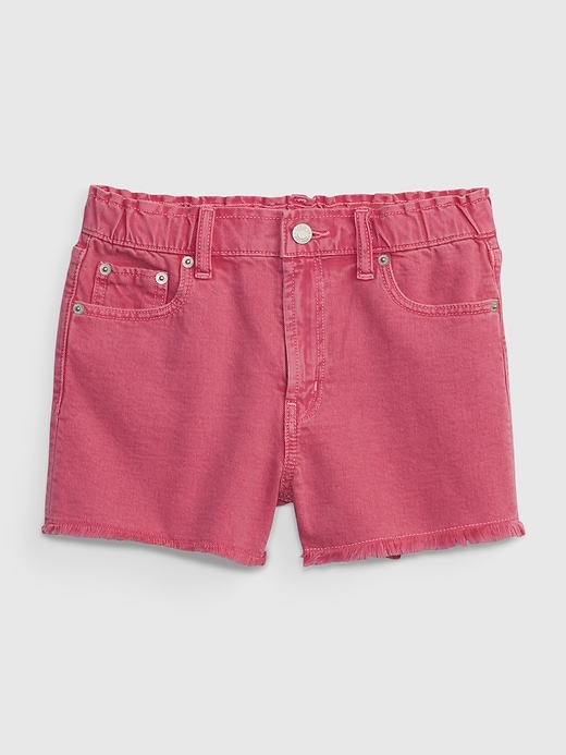 View large product image 1 of 1. Kids High-Rise Girlfriend Shorts