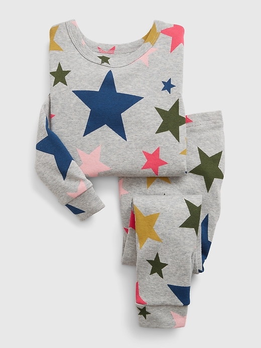 Image number 1 showing, babyGap Organic Cotton Star PJ Set