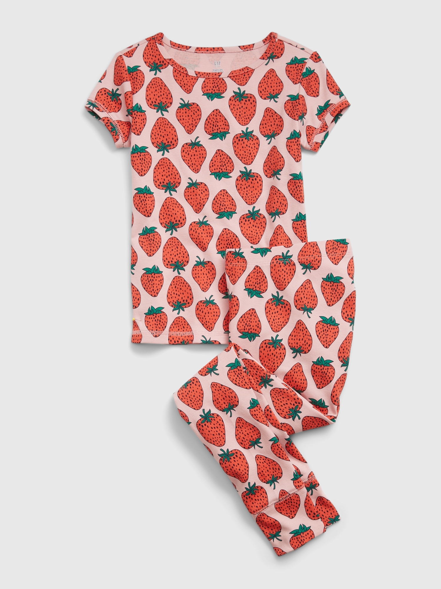 Pyjama bébé fille motif fraise