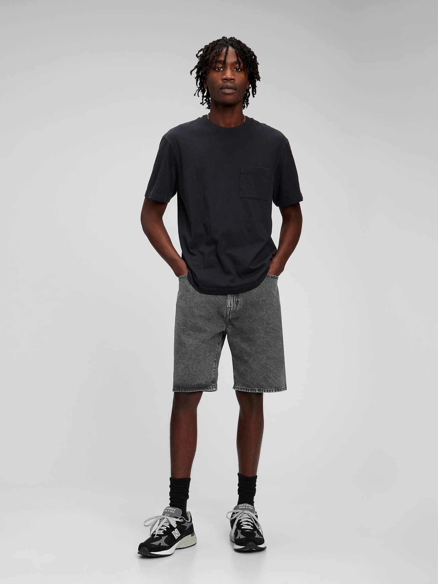 Gap black 2024 denim shorts