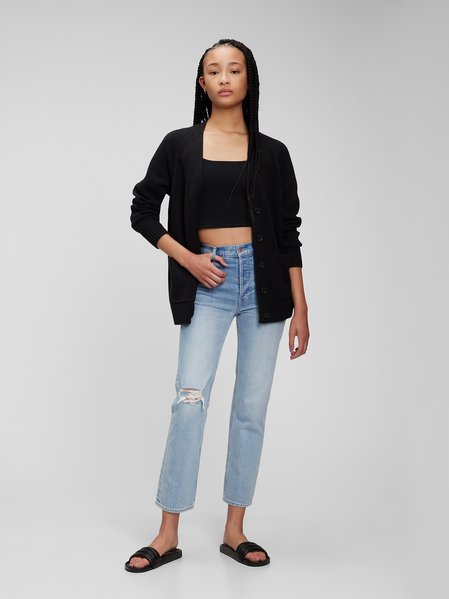 MAJORELLE Steph Boyfriend Cardigan … curated on LTK