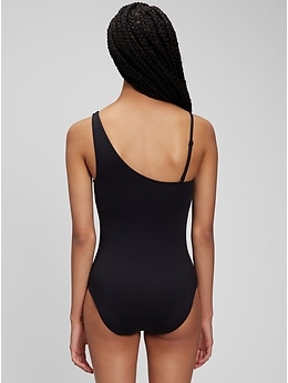 One-Shoulder One-Piece Swimsuit