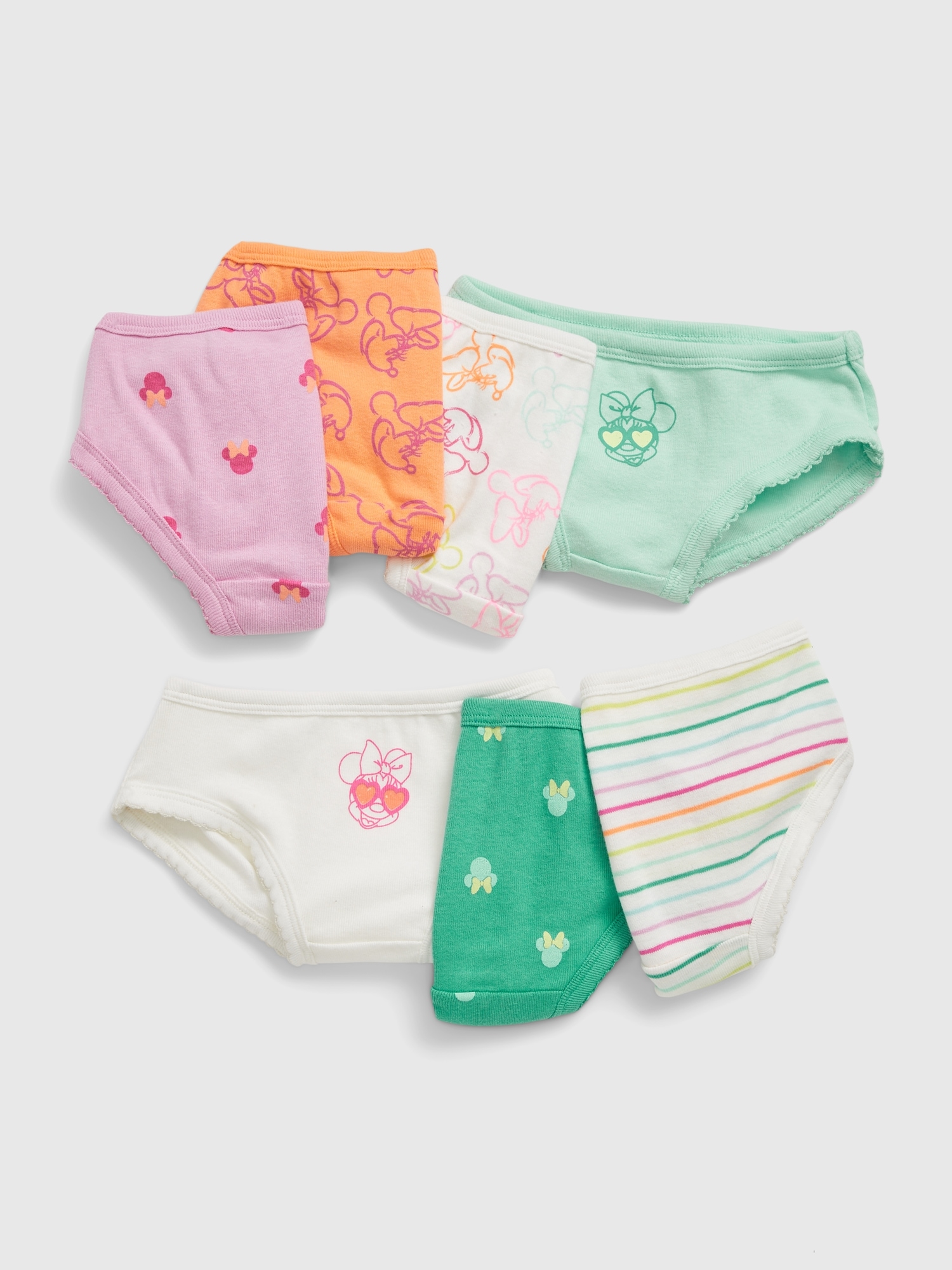 Minnie Girls Underpants Girls Underpants 2 3 4 5 6 7 8 Year Old Underwear