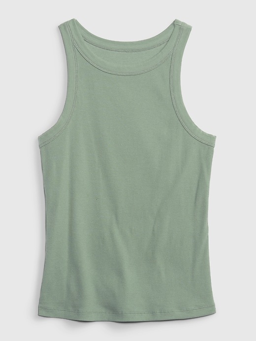 Rib Halter Tank Top | Gap