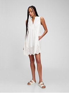 gap women's dresses white