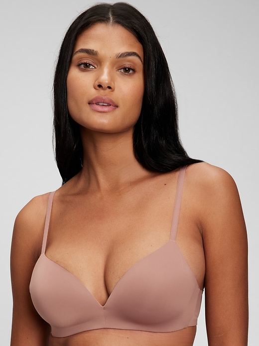 Buy VeaRin Lightly Padded Wirefree Bras for Women, Bra for Flat Chested  Women (Light Grey, 32) at