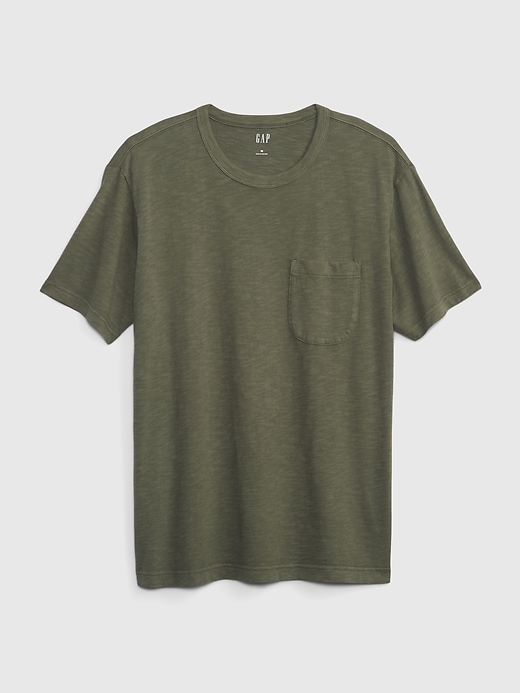 Classic Fit Slub Pocket T-Shirt