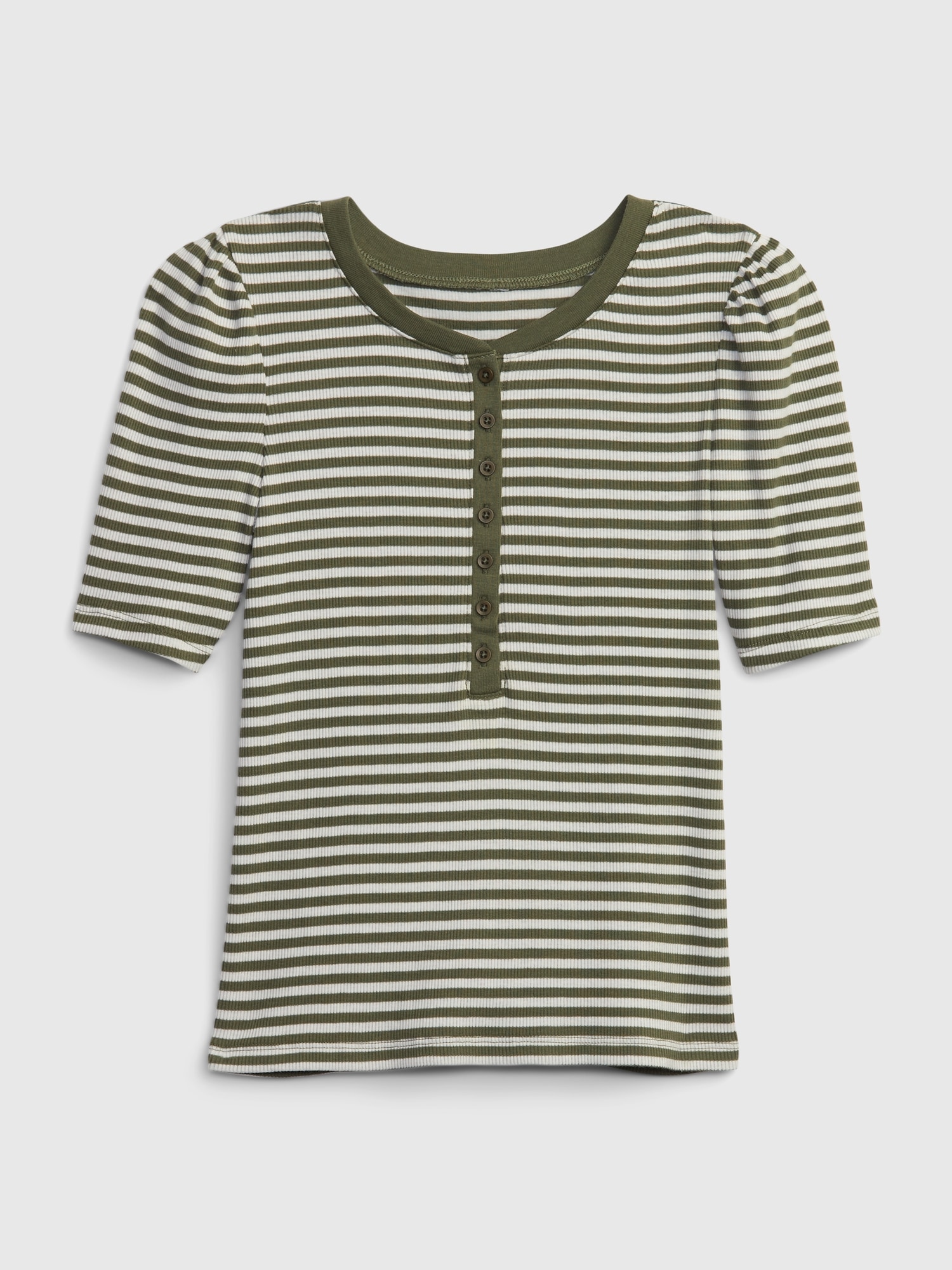 Kids Rib Henley T-Shirt