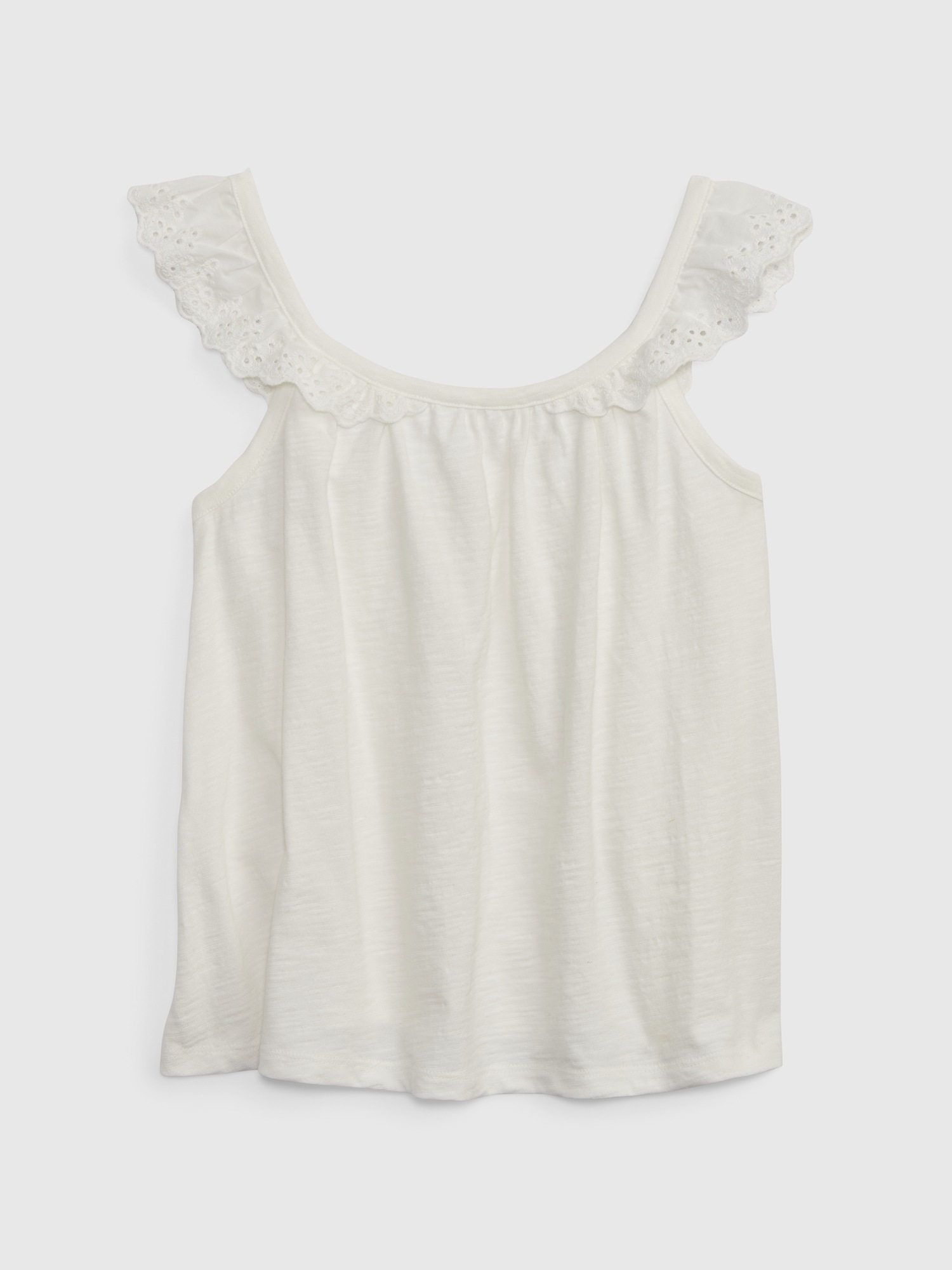 Kids Eyelet Tank Top