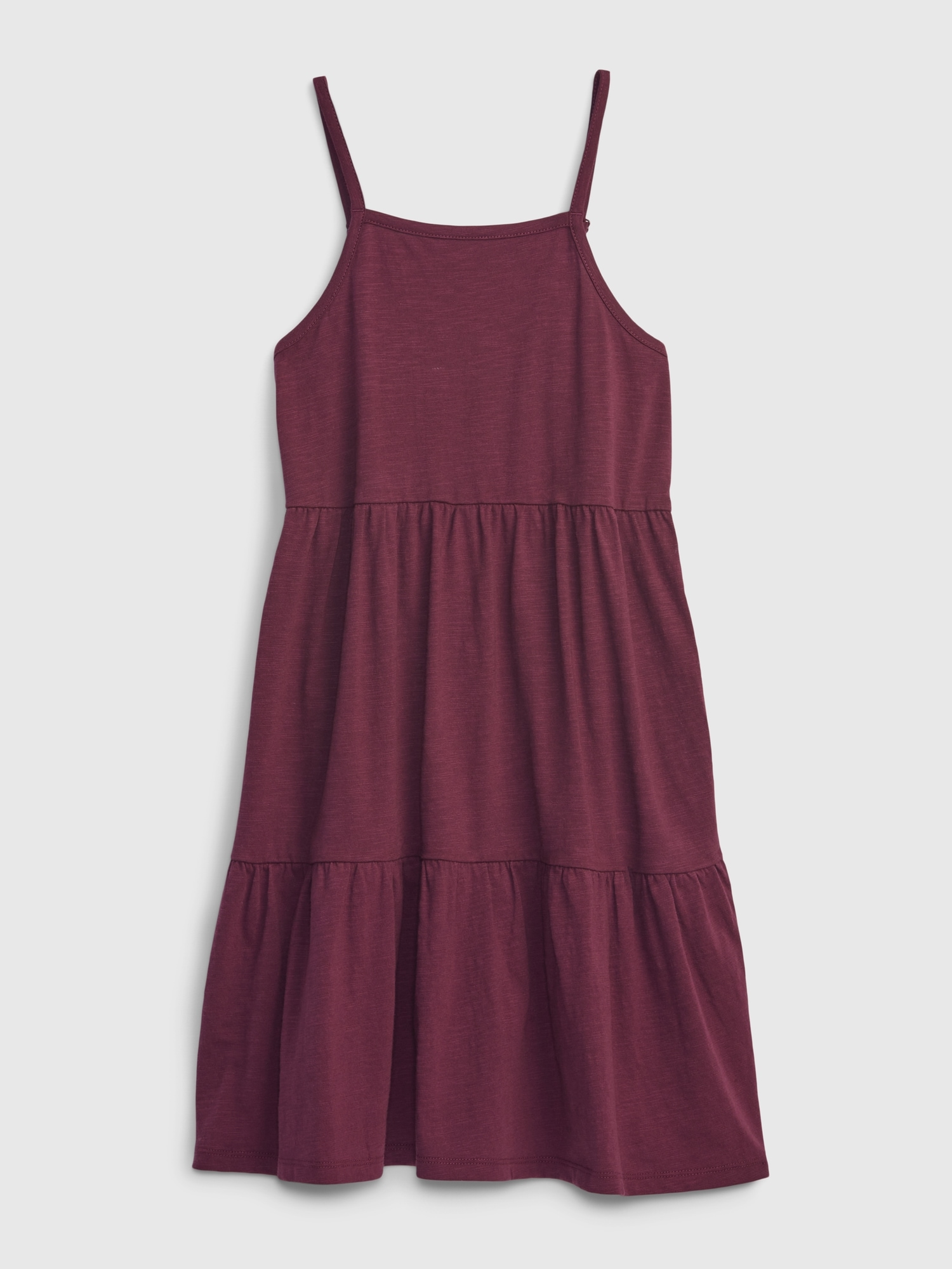 Gap Kids Apron Neck Dress purple. 1