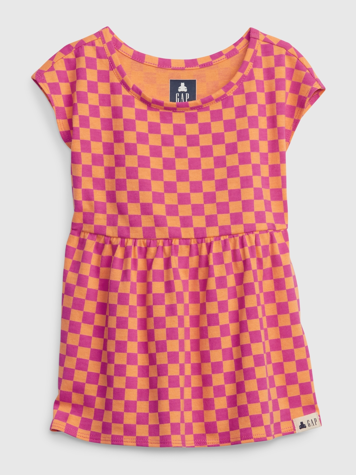 Toddler Organic Cotton Mix and Match Peplum Top