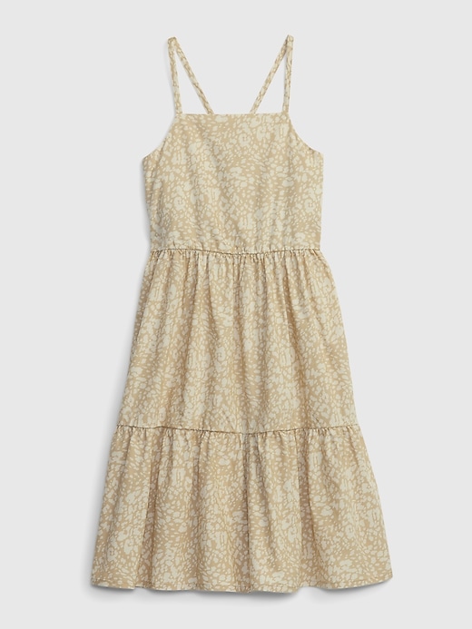 Image number 1 showing, Kids Gauze Tiered Dress