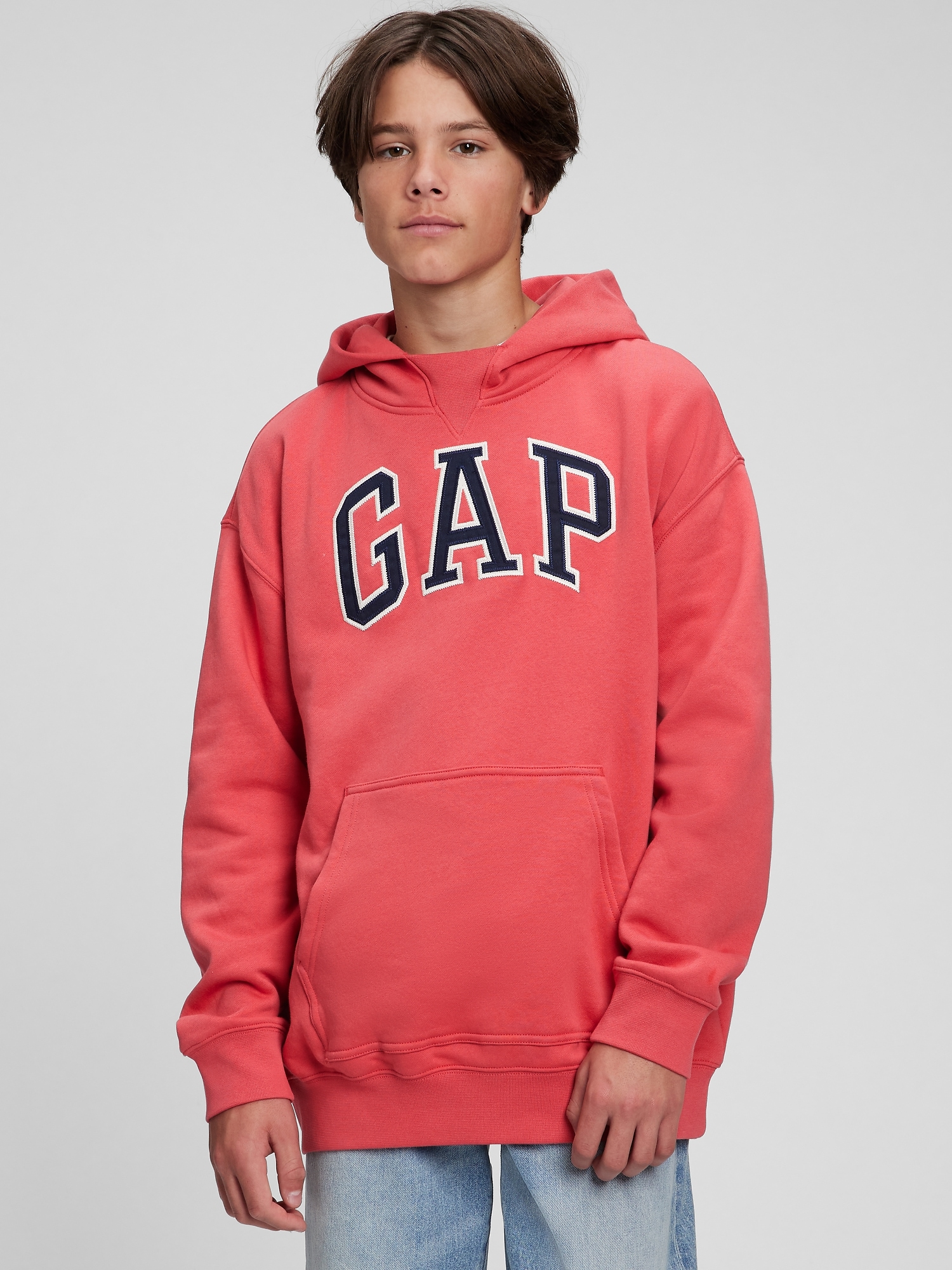 Pink store gap hoodie