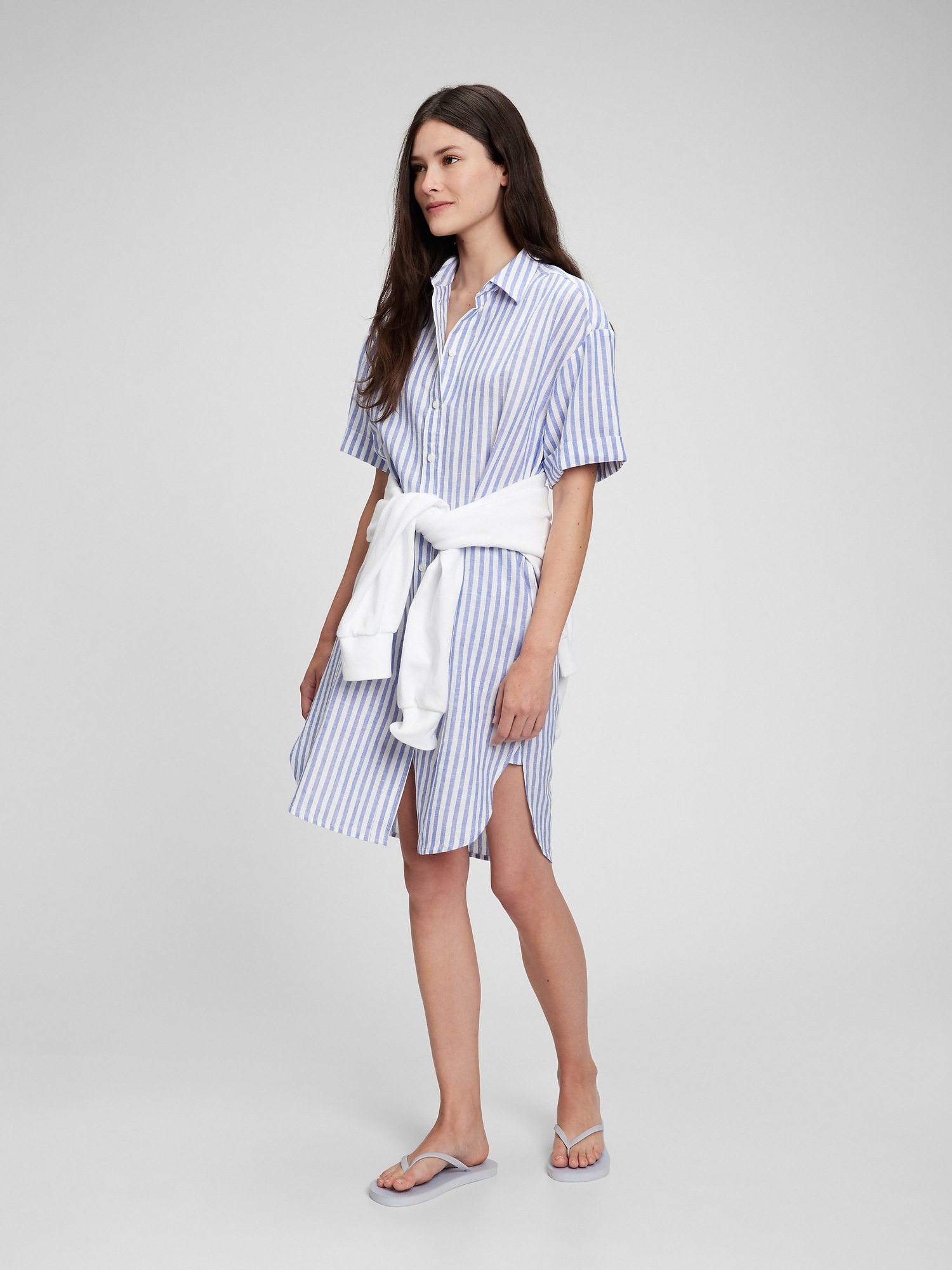 the gap shirt dress