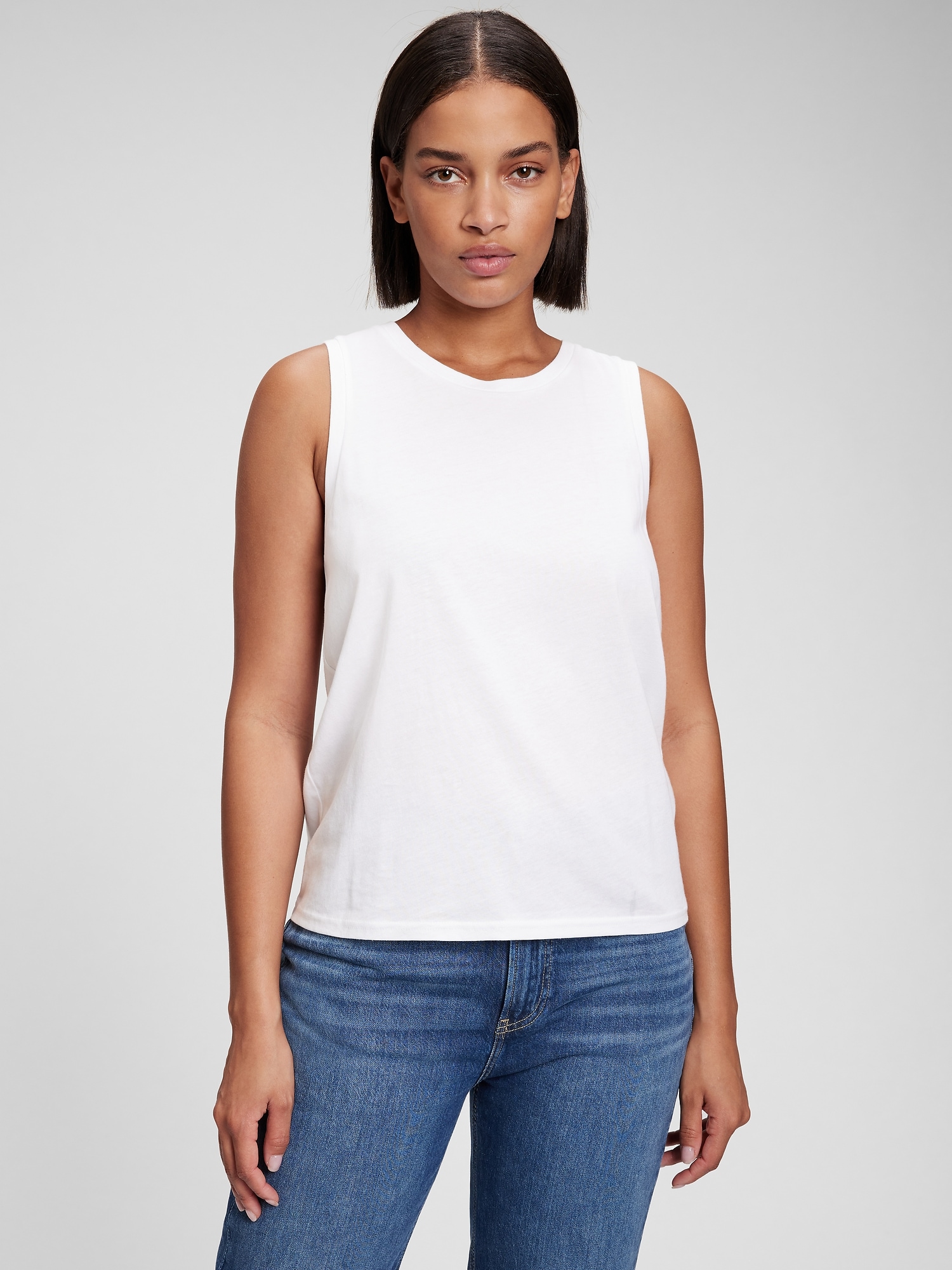 gap muscle tee womens