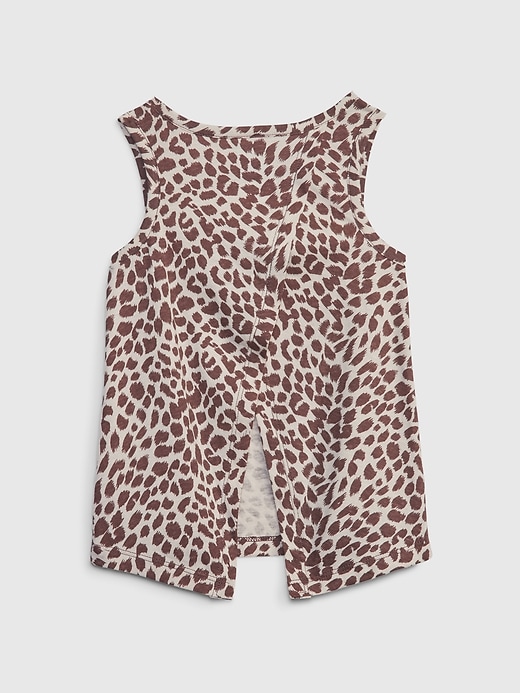 Image number 2 showing, Toddler Organic Cotton Mix and Match Crossback Tank Top