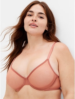 Gap Mesh Semi-Demi Bra green - 802615073