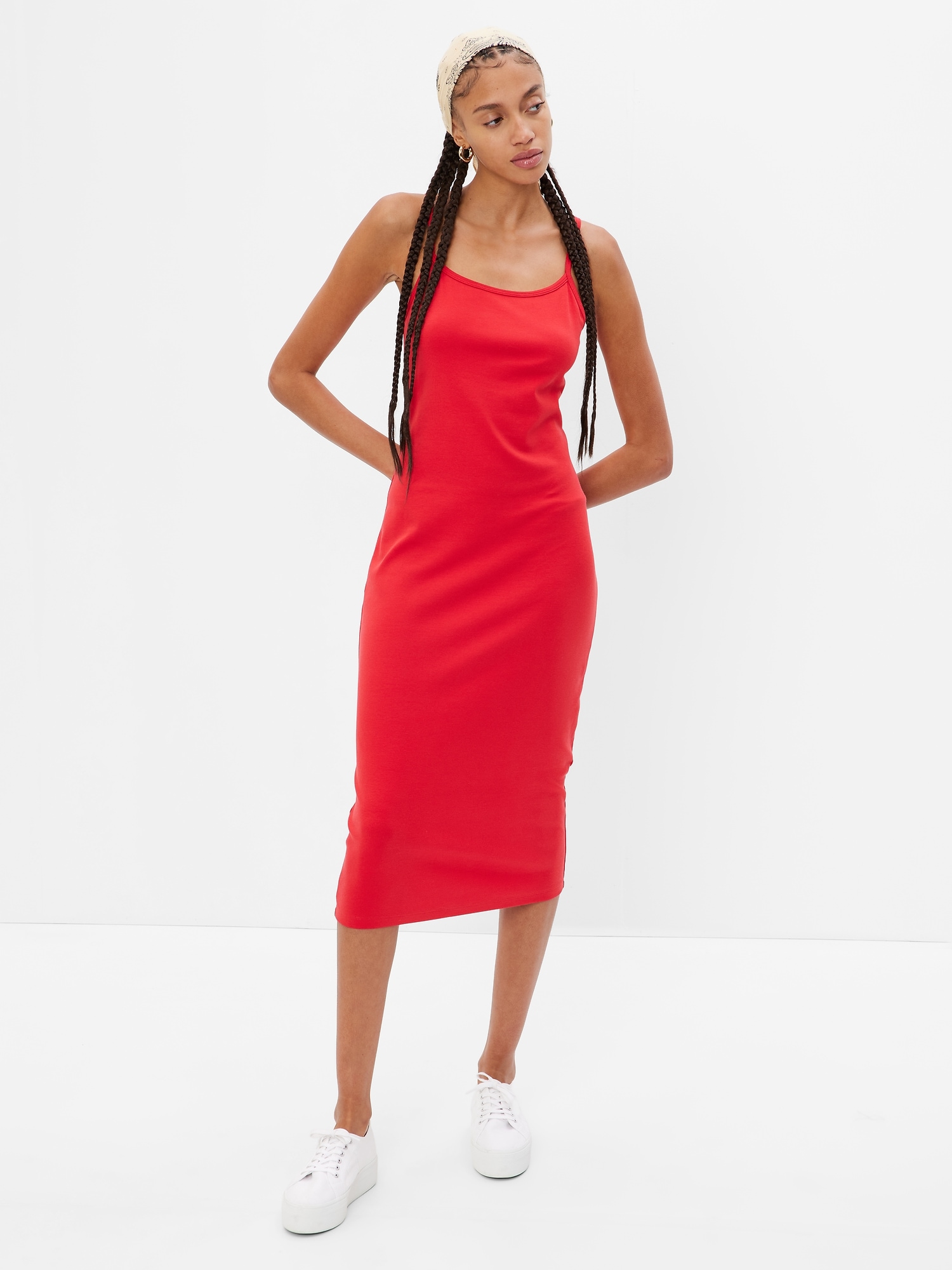 gap modern midi dress