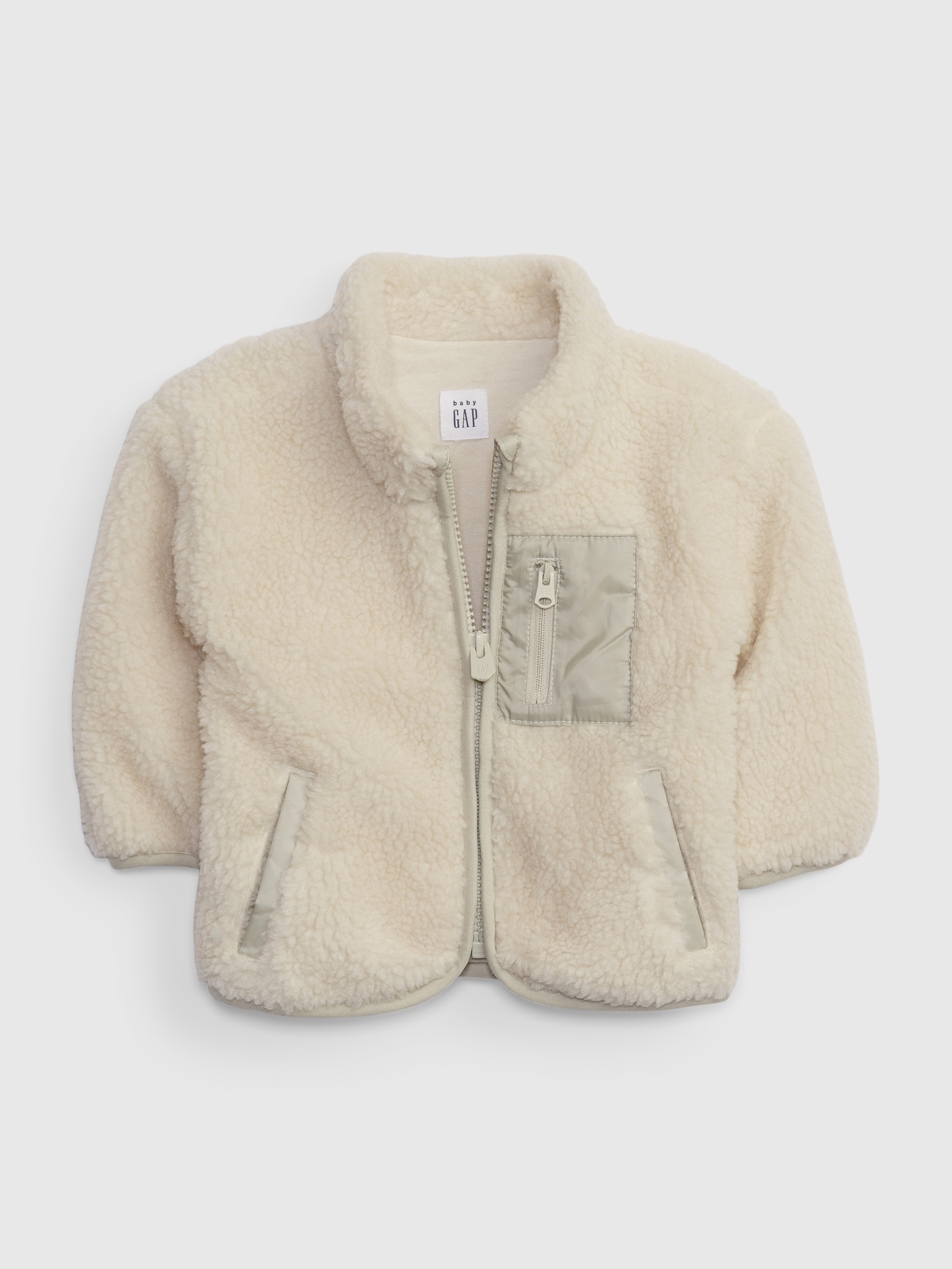 Sherpa hot sale baby jacket