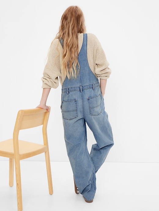 Image number 2 showing, '90s Loose Overalls