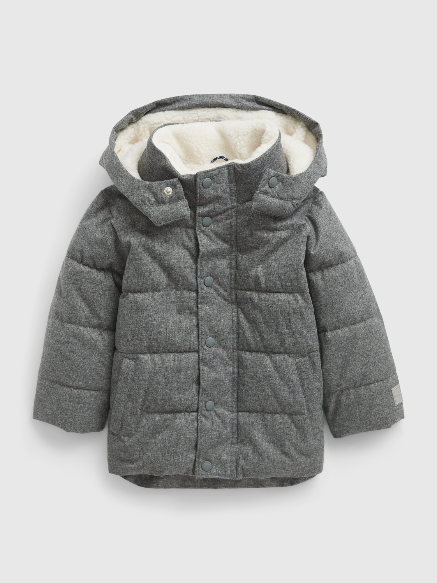 Toddler Sherpa Lined Puffer Jacket