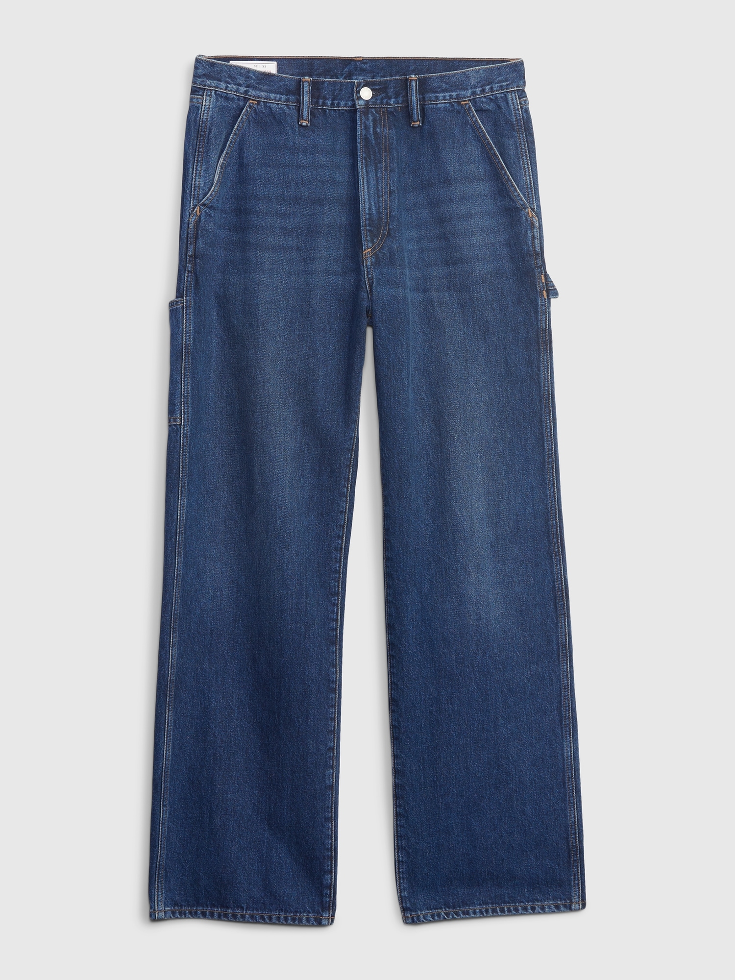 Baggy Jeans- Dark Blue Contrast Stitch Carpenter Jeans Online