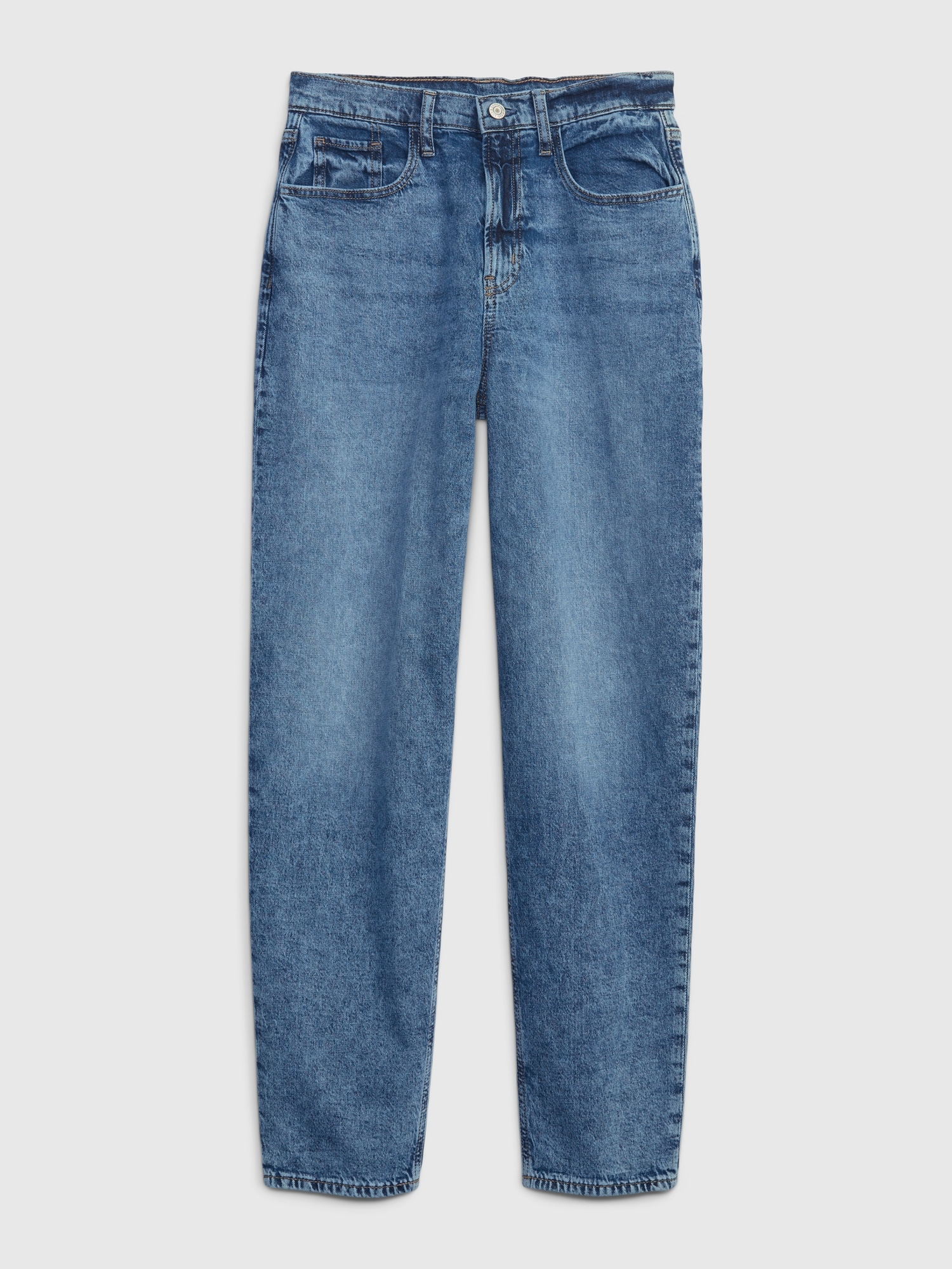Teen High Rise Mom Jeans with Washwell | Gap