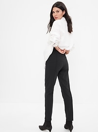 Lyla Ponte Slim Leg Maternity Pant in Black by Ripe Maternity