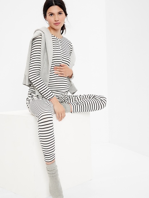 Maternity Modal Henley PJ Set