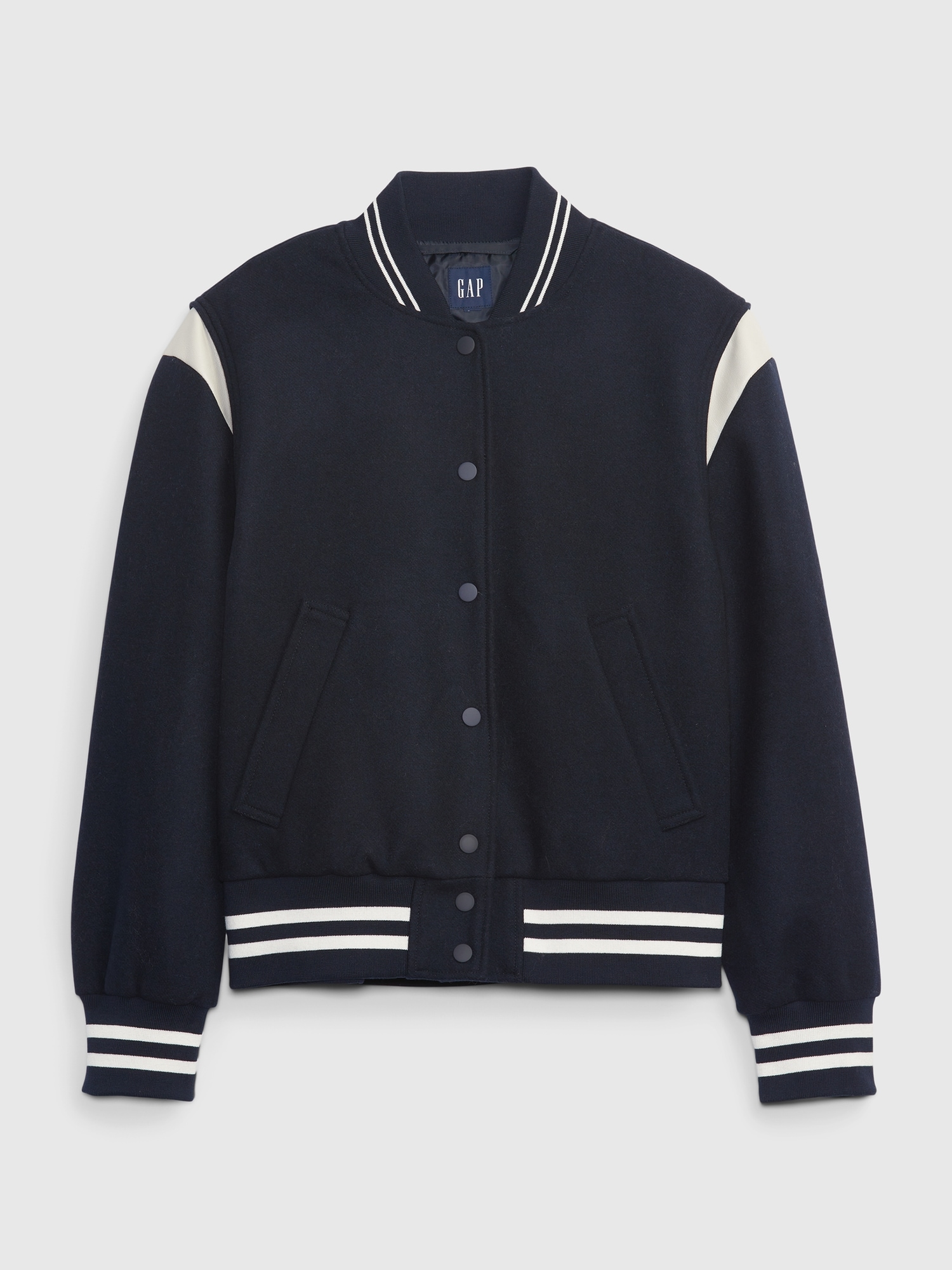 gap wool bomber jacket