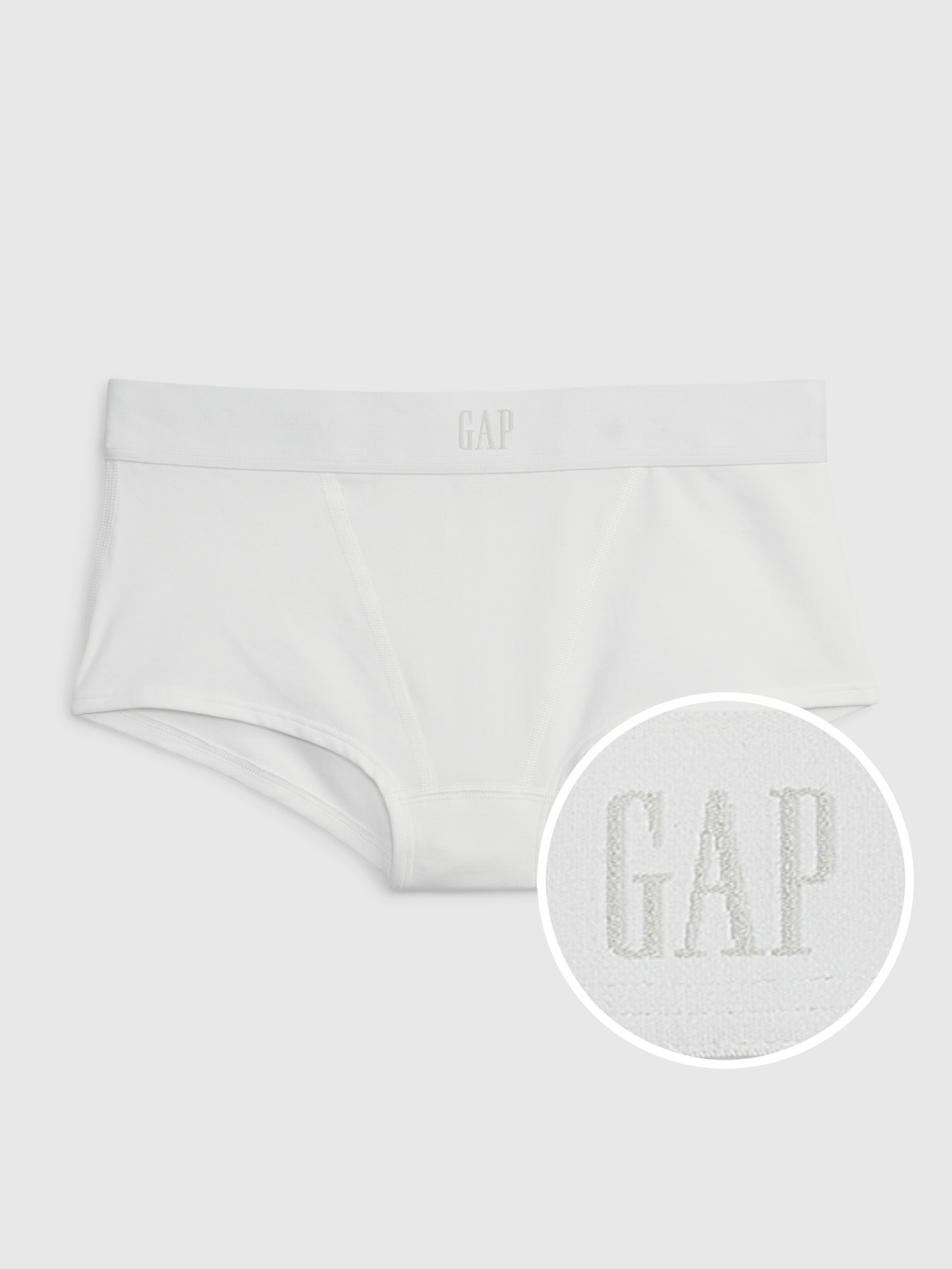 Gap Stretch Cotton Gap Logo Hipster white. 1