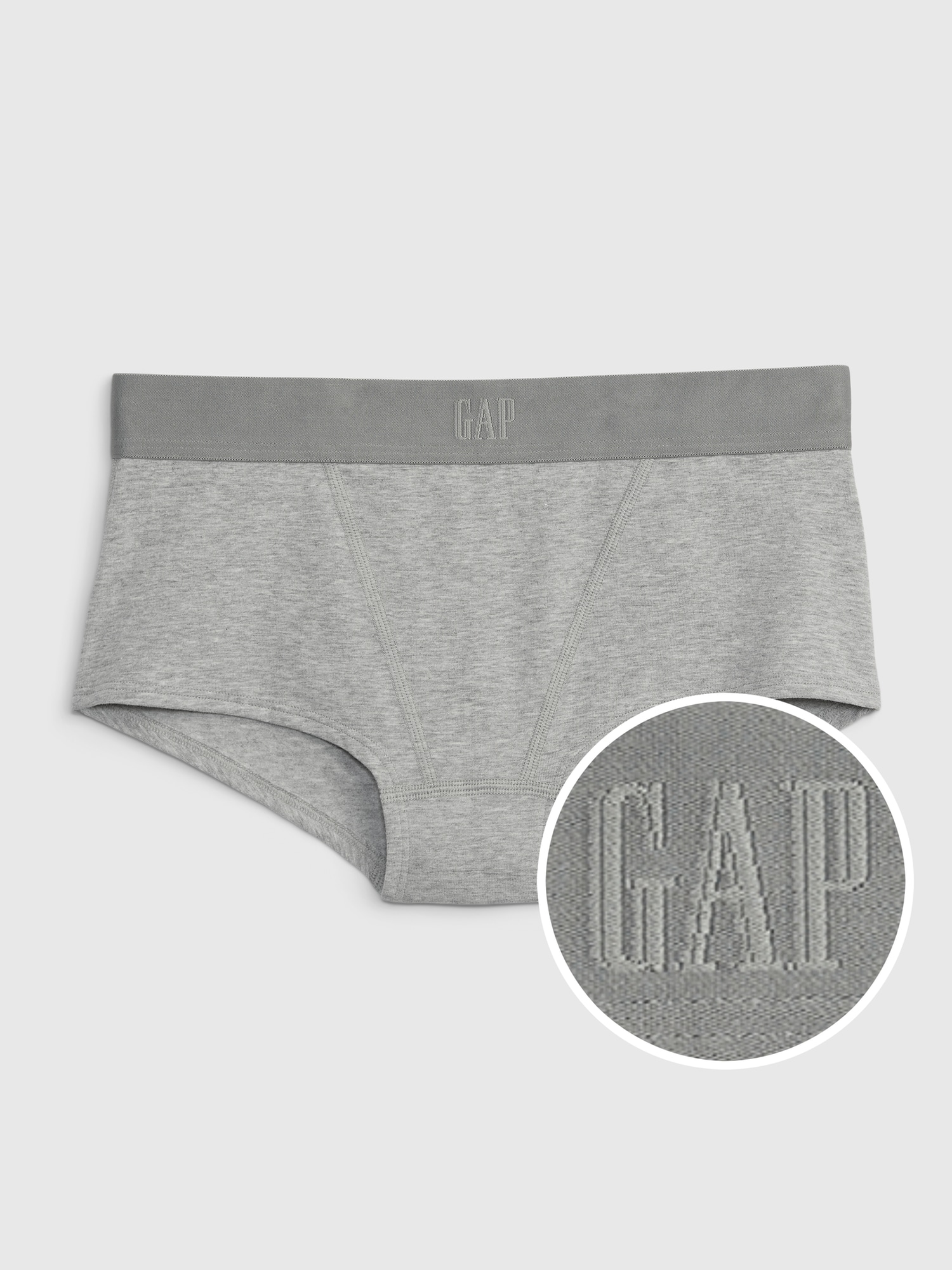 Gap Stretch Cotton Gap Logo Hipster gray. 1