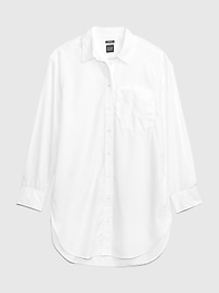 Panhandle Women's Solid Stretch White Poplin Shirt - Teskeys