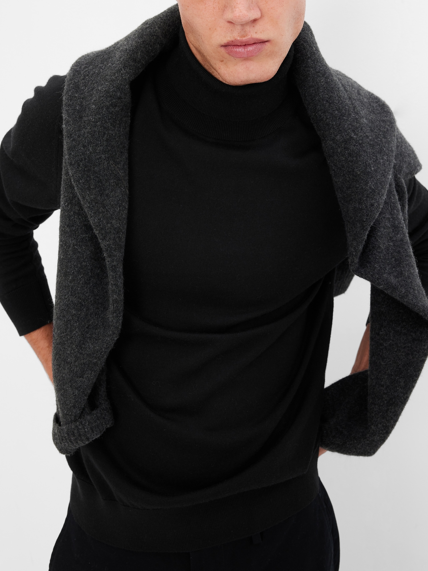 Merino Turtleneck Sweater Gap