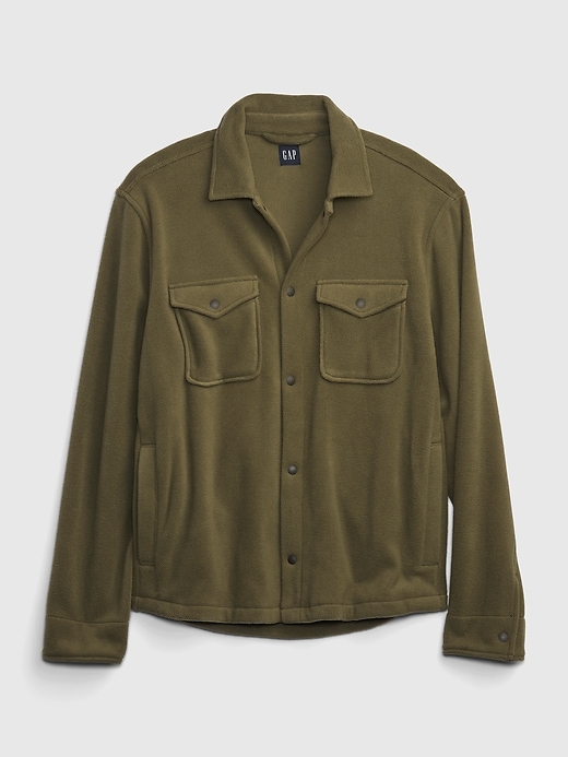 Image number 4 showing, Recycled Arctic Fleece Overshirt