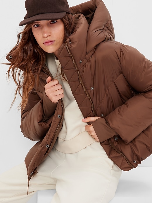 Gap down jacket women's best sale