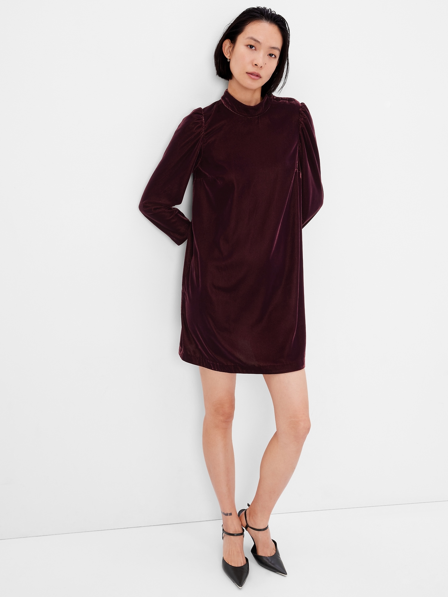 Cos black hotsell velvet dress